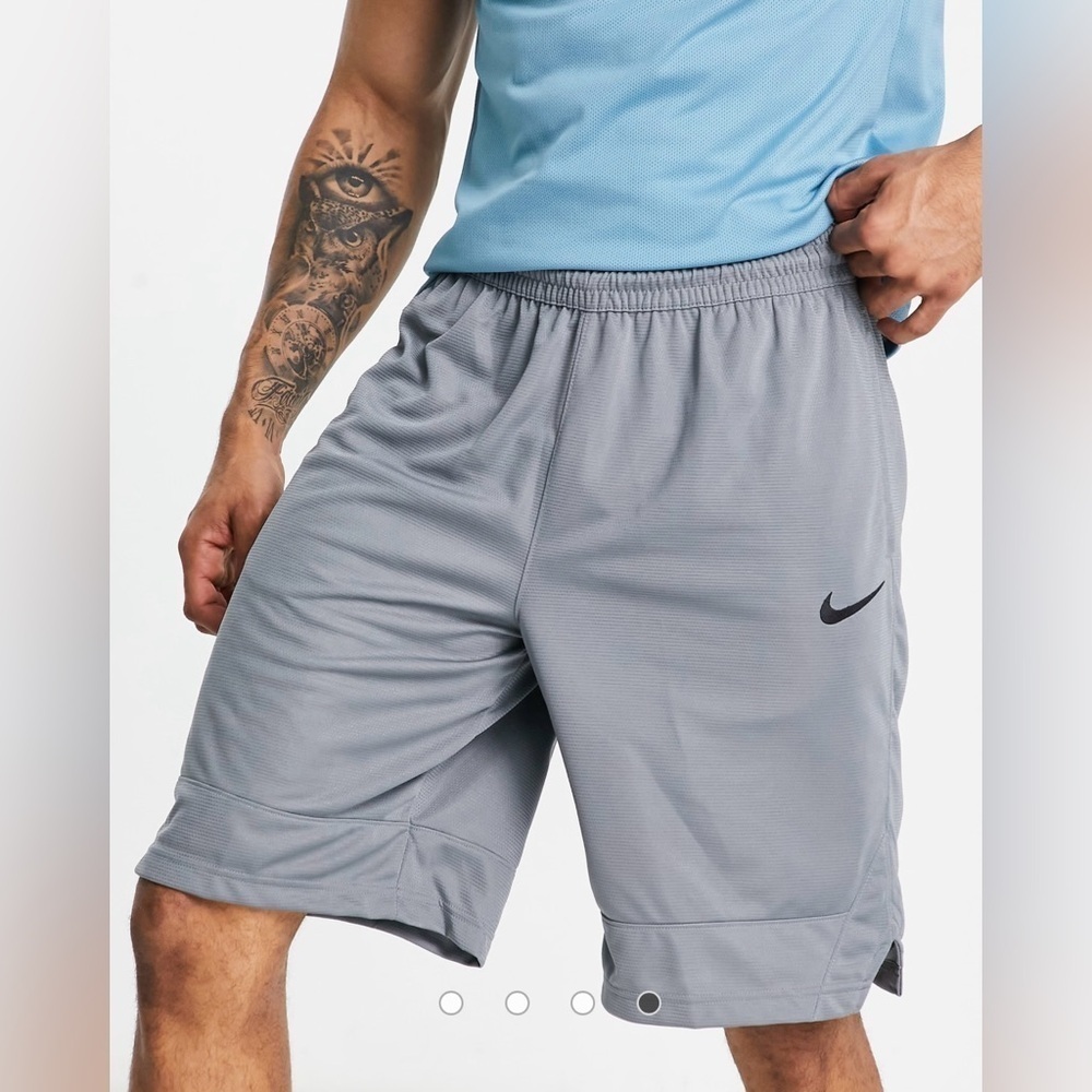 Nike Basketball Dri-FIT Icon shorts in gray size small